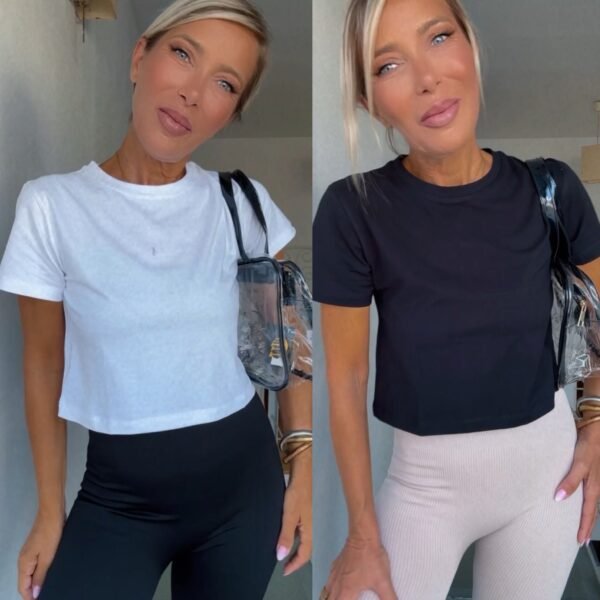 Camiseta Básica Crop