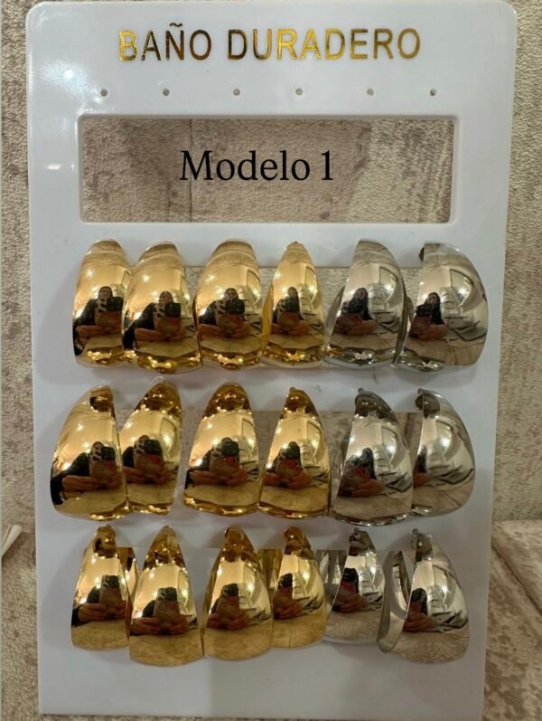 Pendientes Acero - Imagen 2