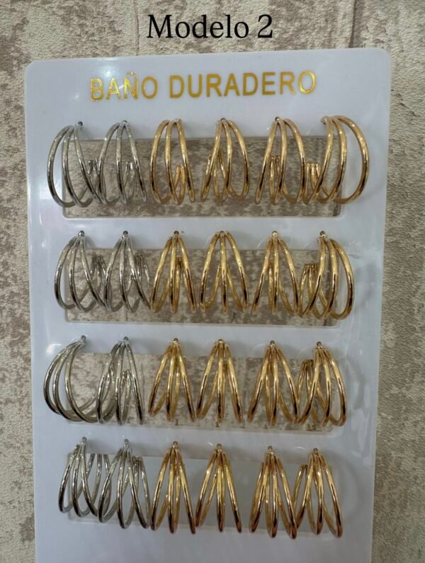 Pendientes Acero - Imagen 3