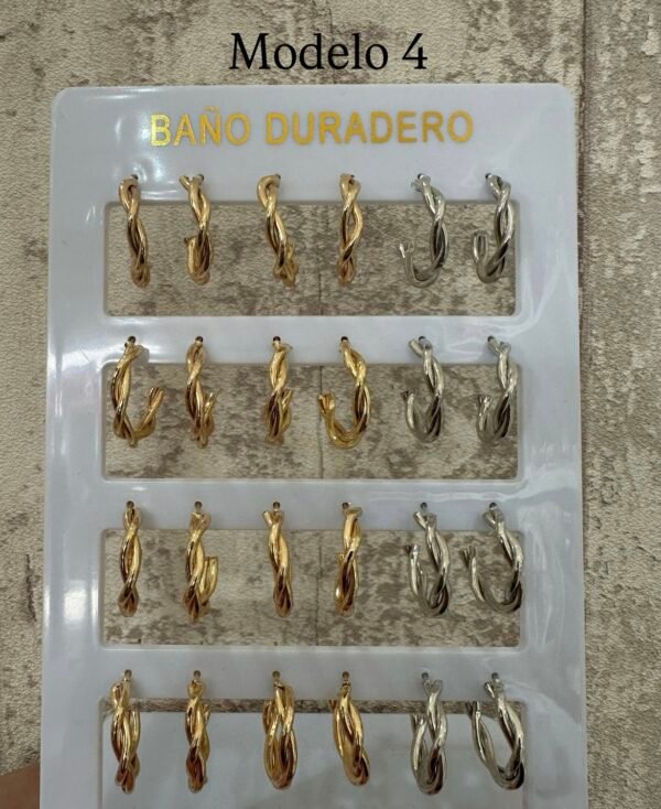 Pendientes Acero - Imagen 4