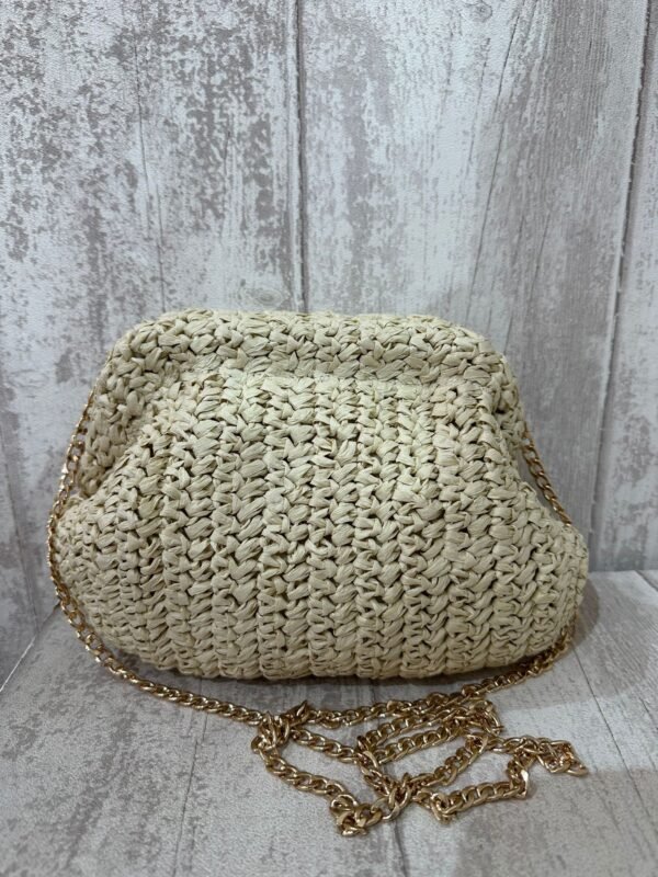 Bolso Rafia Cadena - Imagen 2