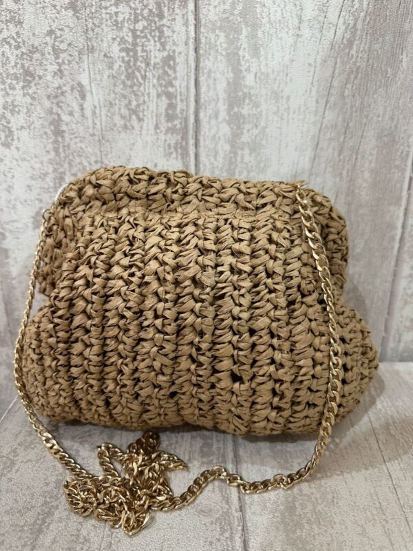 Bolso Rafia Cadena - Imagen 4