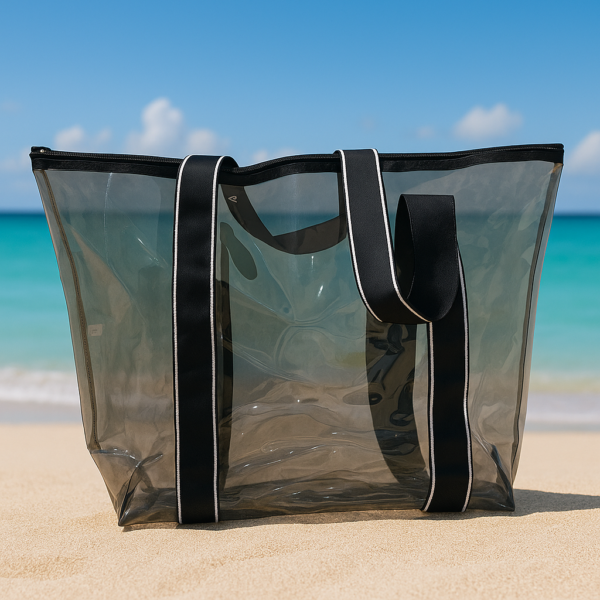 Bolso Playa Transparente - Imagen 2