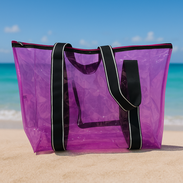 Bolso Playa Transparente - Imagen 4