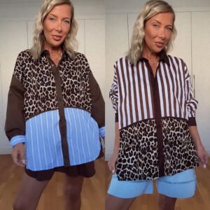 Camisa leopardo