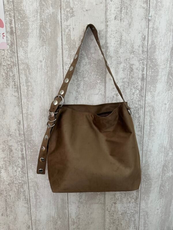 Bolso tachuelas plata - Imagen 8