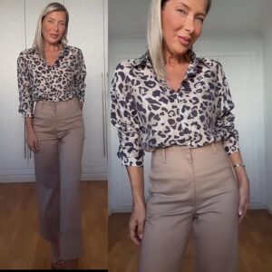 Camisa Animal Print