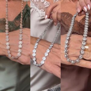 Collar diamantes