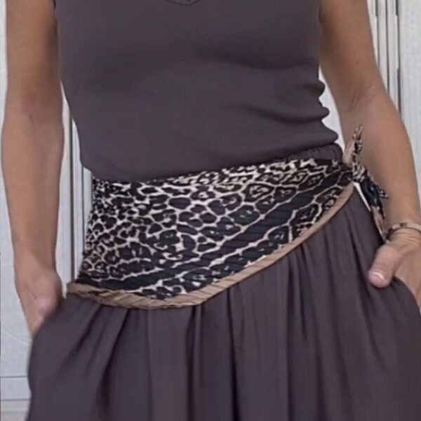 Pañuelo leopardo - Imagen 2