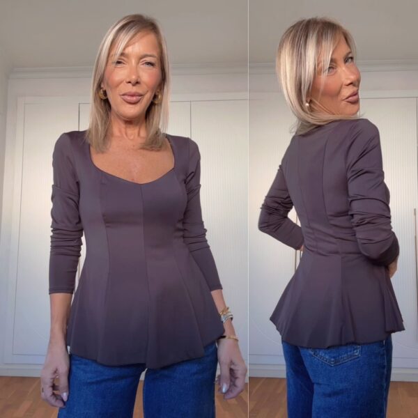 Top Violeta