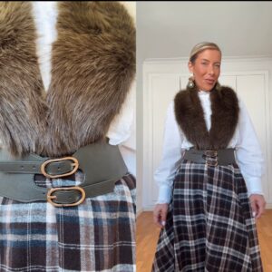 Pelo Largo Agarre Broche