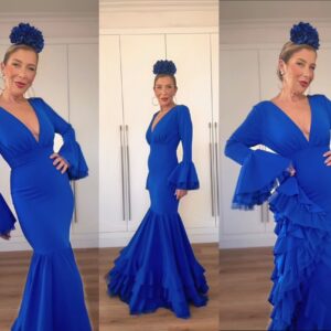 Traje Alicia Azulina