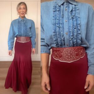 Camisa Denim Chorrera