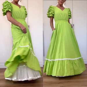 Bata Jimena Verde Lima