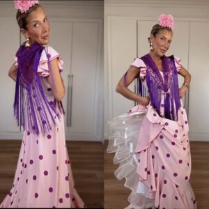 Bata romero Rosa lunar Buganvilla