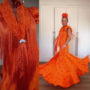 Bata Romero Naranja lunar Naranja