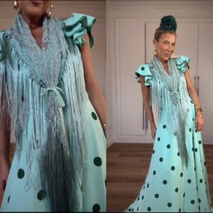 Bata romero Verde Agua lunar Verde