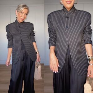 Blazer diplomática rayas