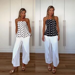 Pantalón Pinza Blanco
